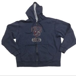 Old Navy Men’s Blue Full Zip Casual Cozy Hooded Sweatshirt,XLarge